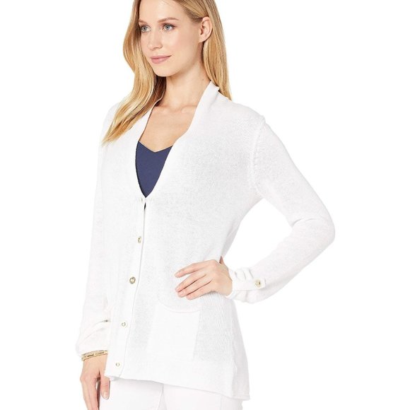 The Lilly Pulitzer Cornet Cardigan - Picture 1 of 6